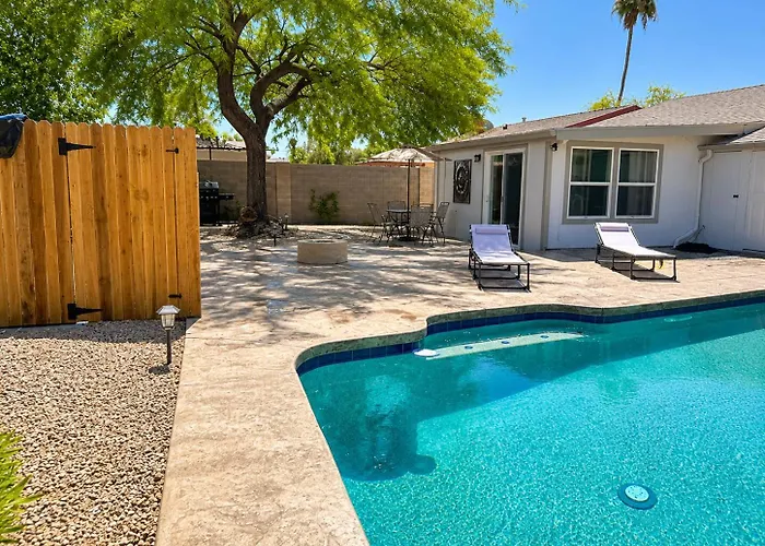 4br W Pool And Firepit Minutes To Scottsdale & Pv Ferienhaus *